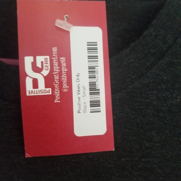 Positive vibes tshirt black small - Picture 3 of 5